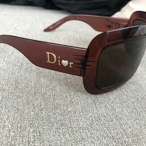 Christian Dior Brown Sunglasses